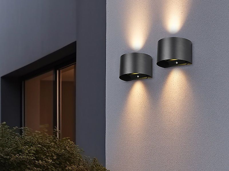 Reality Leuchten LED Außen-Wandleuchte, Bewegungsmelder, LED günstig online kaufen