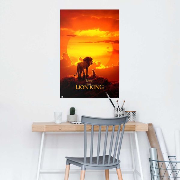 Reinders Poster "Der König der Löwen" günstig online kaufen