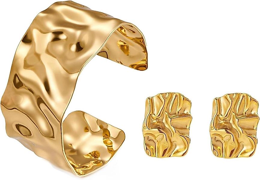 LuxusKollektion Ohrring und Ketten Set Armreifen günstig online kaufen