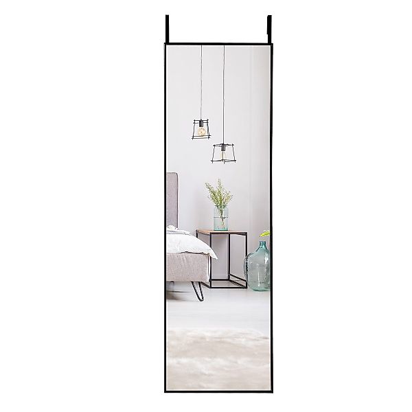 COSTWAY Wandspiegel, Ganzkörper, 37x120cm, höhenverstellbare Hängehaken, günstig online kaufen