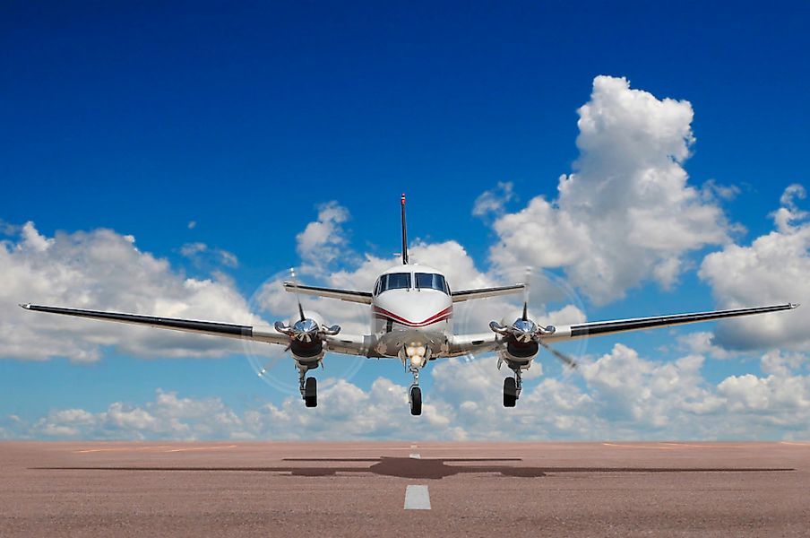 Papermoon Fototapete "Flugzeug" günstig online kaufen