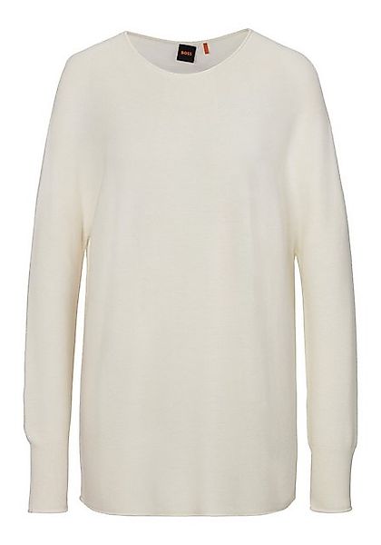 BOSS ORANGE Strickpullover Falandina Premium Damenmode mit weiten Ärmeln günstig online kaufen