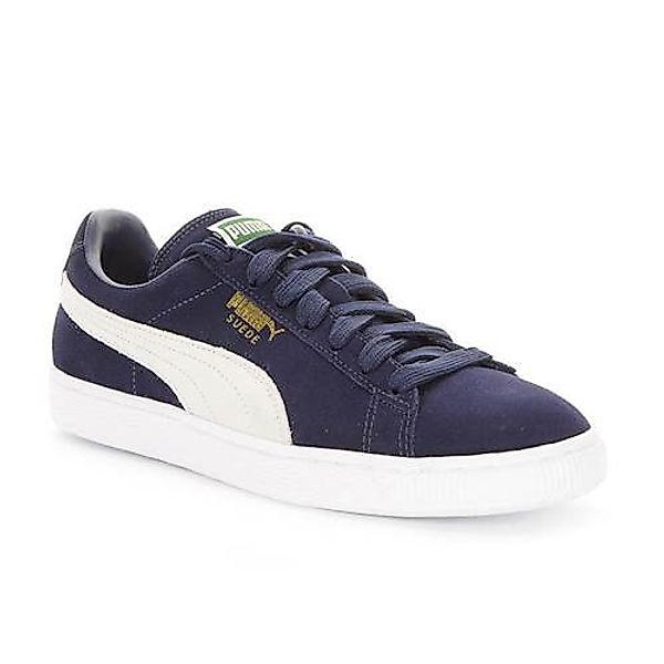 Puma Suede Clasic Schuhe EU 42 1/2 Navy Blue / White günstig online kaufen