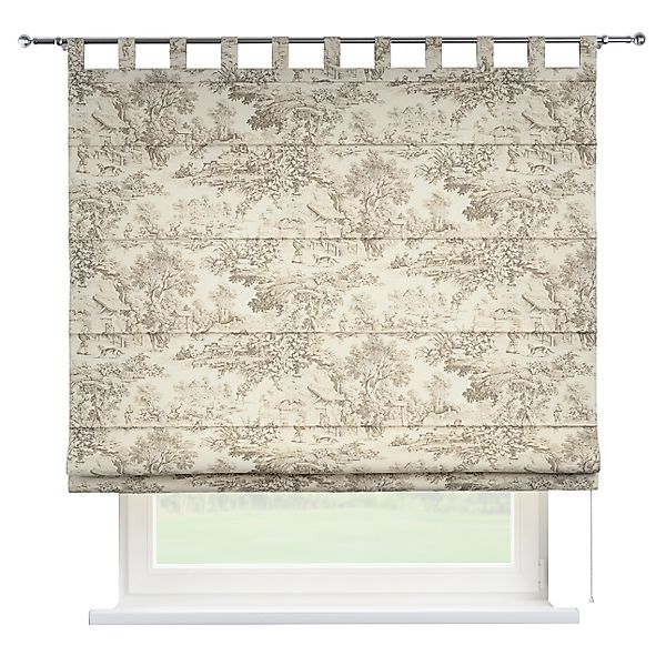 Dekoria Raffrollo Verona, ecru-beige, 50 x 60 cm günstig online kaufen