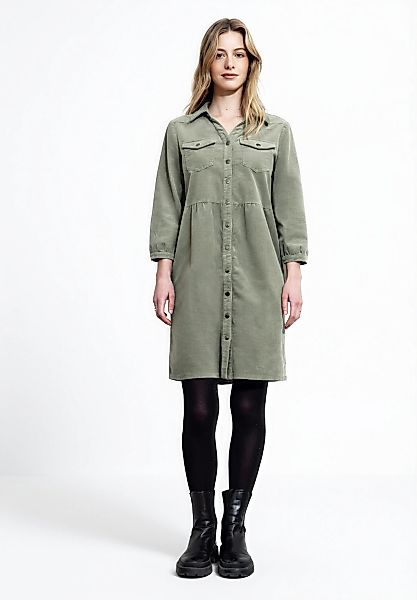 STREET ONE STUDIO Jeanskleid Brusttasche mit Volant günstig online kaufen