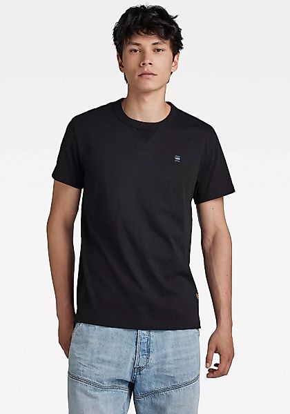 G-STAR T-Shirt "Nifous", Rundhals, mit Rippeinsatz günstig online kaufen