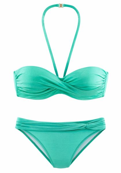 LASCANA Bügel-Bandeau-Bikini mit verschiedenen Trägervarianten günstig online kaufen