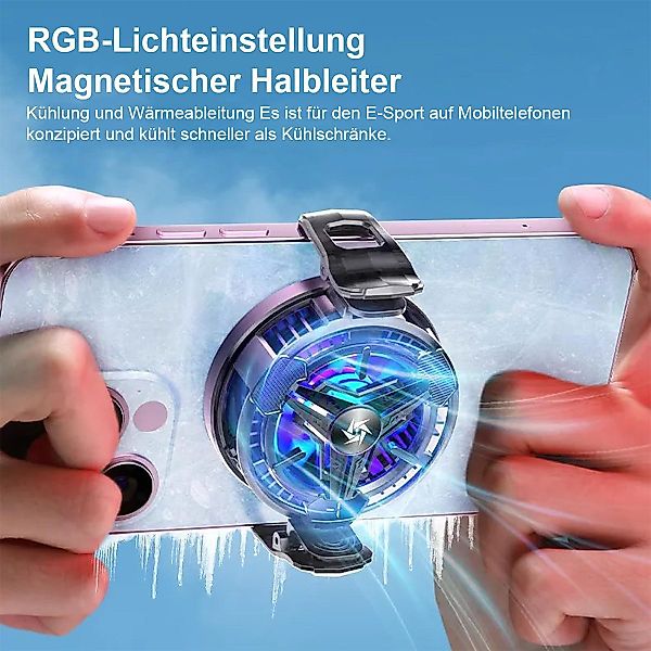 Welikera Heizkörper Handy-Kühler mit Halbleiter-Kühlchip, ultraleise günstig online kaufen