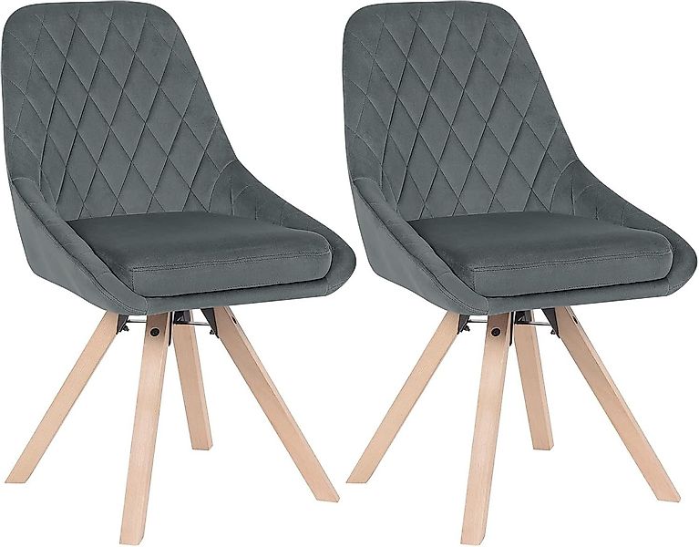 Woltu Esszimmerstuhl (2 St), Küchenstuhl drehbar, günstig online kaufen