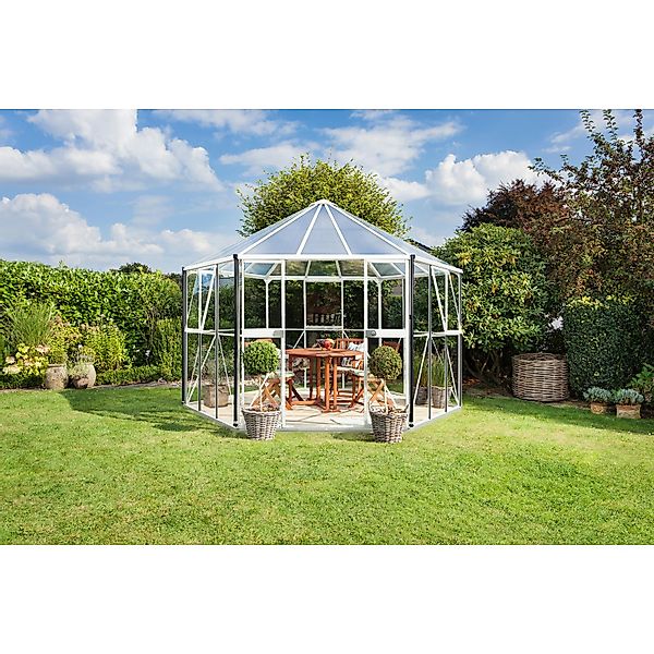 Vitavia Gewächshaus Hera 9000 Weiß 9 m² günstig online kaufen