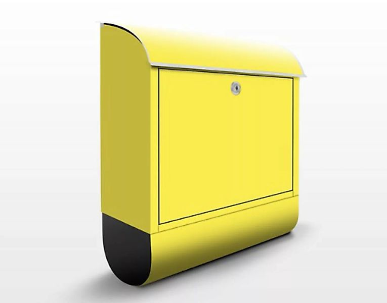 Briefkasten Unifarben Colour Lemon Yellow günstig online kaufen