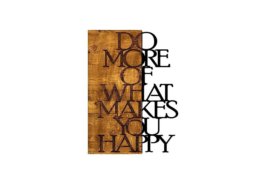 Wallity Wanddekoobjekt 50% WOOD günstig online kaufen