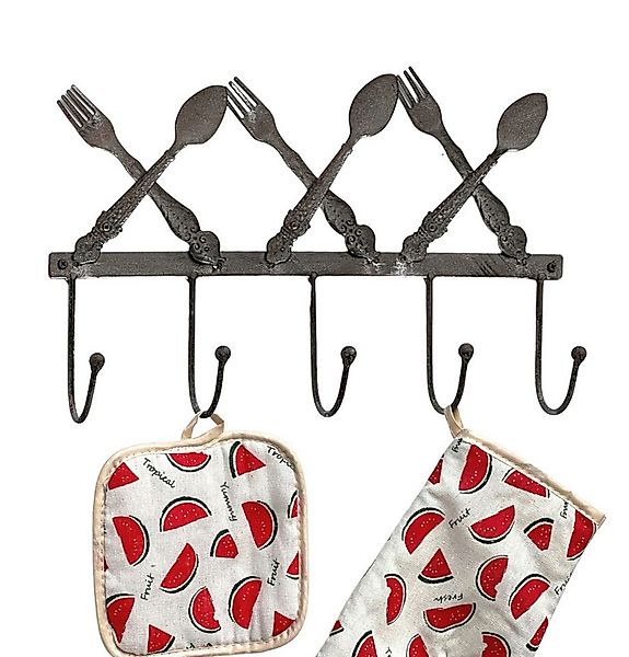 DanDiBo Handtuchhalter Handtuchhaken Handtuchleiste Küche Metall Hakenleist günstig online kaufen