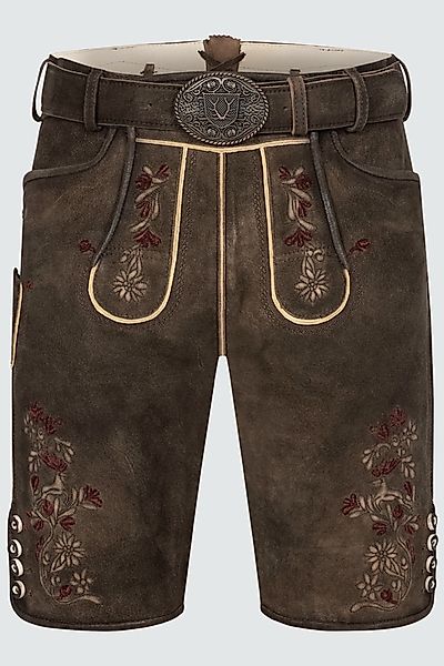 Lederhose Olivier mit Gürtel günstig online kaufen