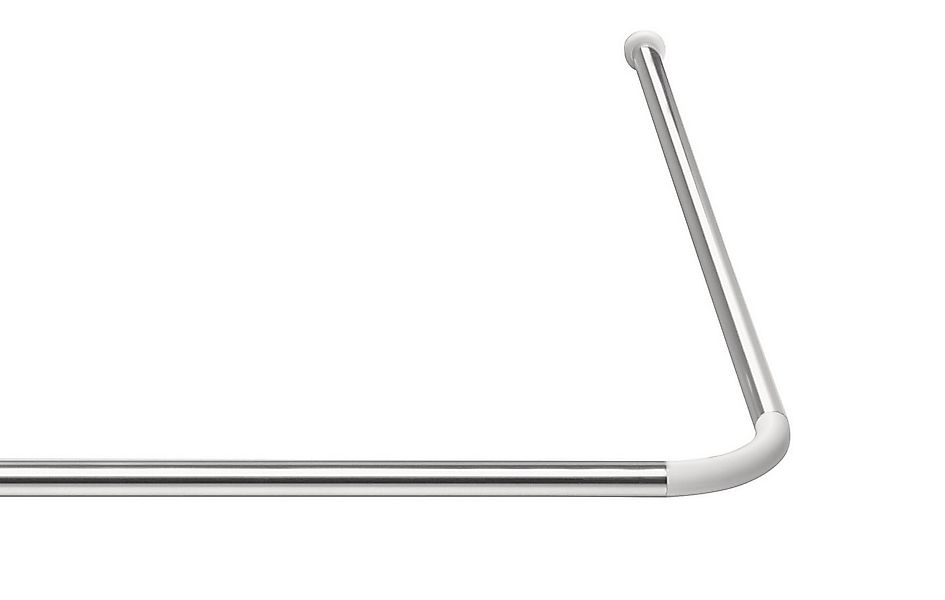 Ridder Duschvorhangstange Universal-Winkelstange Graz Ø 20 mmchrom glänzend günstig online kaufen