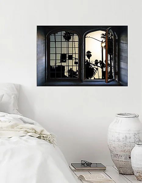 queence Wandsticker »Amerika« Wandsticker, Wandbild, selbstklebend, 3D, Fen günstig online kaufen