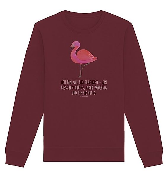 Mr. & Mrs. Panda Longpullover Flamingo Classic Größe S - Burgundy - Geschen günstig online kaufen