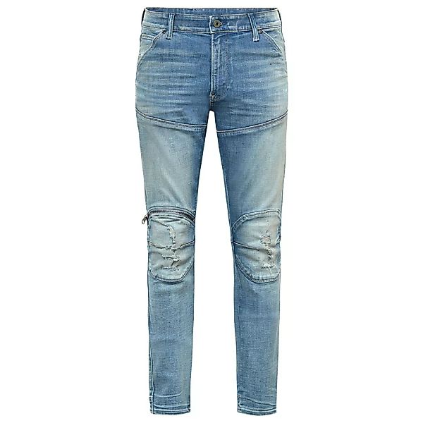 G-star 5620 3d Zip Knee Skinny Jeans 33 Vintage Cool Aqua Destroyed günstig online kaufen