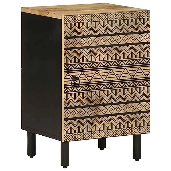 vidaXL Badschrank 38x33,5x58 cm Massivholz Mango 4018649 günstig online kaufen