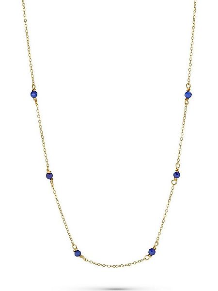 CHRIST Collier CHRIST Damen-Kette 375er Gelbgold 6 Lapislazuli günstig online kaufen