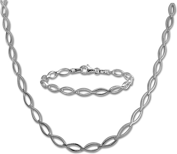 SilberDream Schmuckset SilberDream Oval Collier & günstig online kaufen
