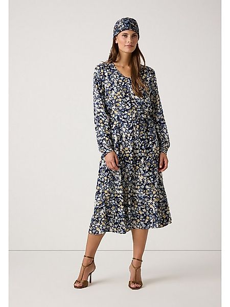 MORE&MORE Blusenkleid Blusenkleid Rüschenkante günstig online kaufen