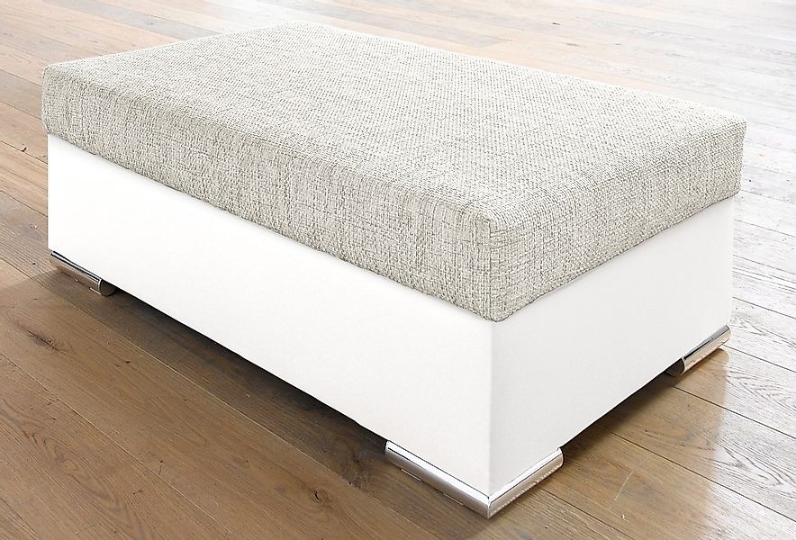 COLLECTION AB Hocker "John", Frei im Raum stellbar, wahlweise mit Federkern günstig online kaufen