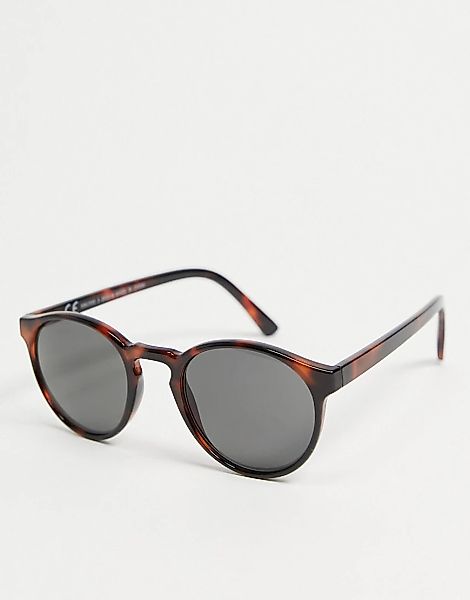 Weekday – Spy – Sonnenbrille in Braun günstig online kaufen