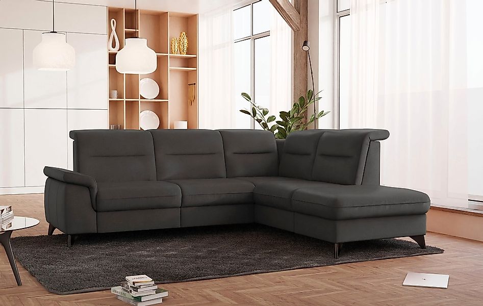 sit&more Ecksofa "Astoria L-Form", wahlweise mit motorischer Relaxfunktion günstig online kaufen