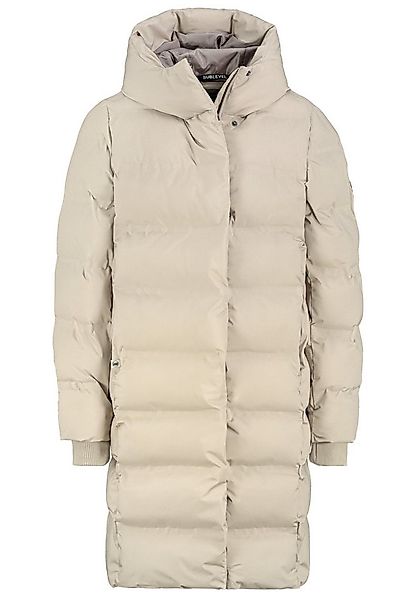 SUBLEVEL Langmantel Wärmender Stepplook mit Kapuze (1-tlg) D50094XB44555_Ou günstig online kaufen