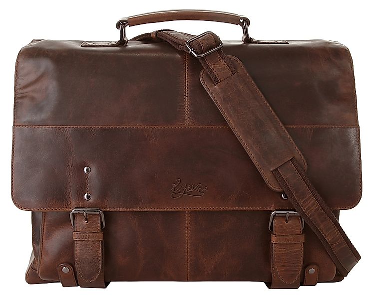 X-Zone Aktentasche echt Leder günstig online kaufen