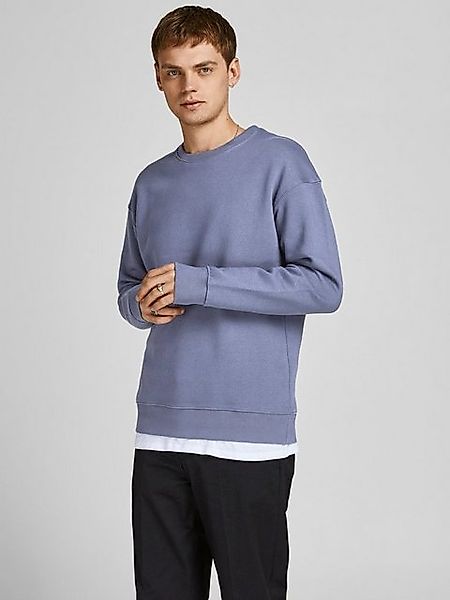 Jack & Jones Sweatshirt Basic Sweater Langarm Shirt Rundhals Pullover JJEST günstig online kaufen