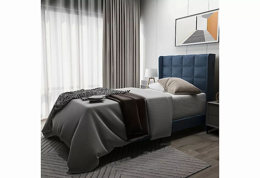 REDOM Polsterbett Doppelbett Einzelbett gepolstertes Bett Funktionsbett Hol günstig online kaufen
