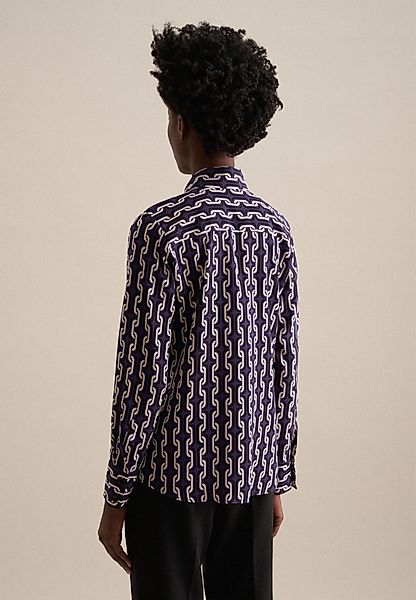 seidensticker Hemdbluse Schwarze Rose Langarm Kragen günstig online kaufen