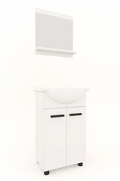 welltime Badmöbel-Set »Badmöbel-Set Paulo, Waschbeckenunterschrank mit Wasc günstig online kaufen