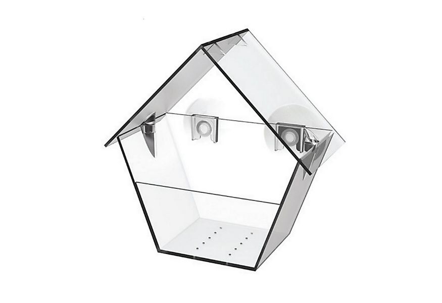 HTI-Living Futterspender Vogelfutterhaus Nessa transparent 1-teilig, Futter günstig online kaufen