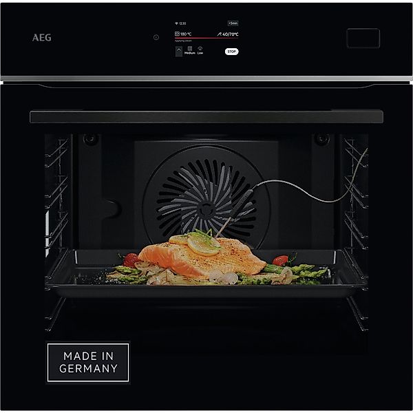 AEG Einbaubackofen Serie 8000 »TB8SB72WAB«, KI-Kochassistent, 100% Dampfgar günstig online kaufen