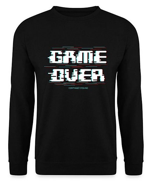 Quattro Formatee Sweatshirt Game Over - Gaming Gamer Zocken Unisex Pullover günstig online kaufen