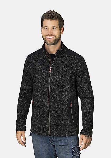 HERO by John Medoox Sweatjacke JOEL Knit Strick-Fleecejacke Sherpa fleece S günstig online kaufen