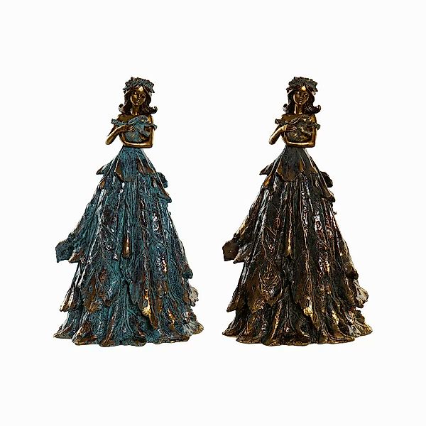 Deko-figur Dkd Home Decor Harz (2 Pcs) (17 X 12.5 X 29.5 Cm) günstig online kaufen