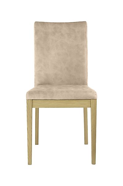 Home affaire 4-Fußstuhl "Dendres", (Set), 2 St., Microfaser, Sitz und Rueck günstig online kaufen