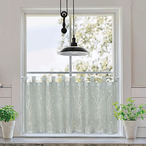 Gerster Scheibengardine "Elfi" Schlaufen 1 Stk. tlg. SB-Schlaufenbistro "El günstig online kaufen