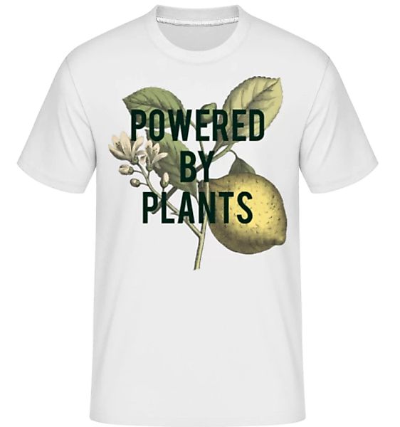 Powered By Plants · Shirtinator Männer T-Shirt günstig online kaufen