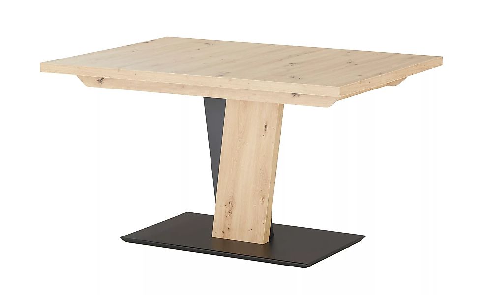 Säulentisch ausziehbar - holzfarben - 80 cm - 75 cm - Tische > Esstische - günstig online kaufen