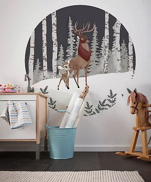 Komar Fototapete Bambi Great Prince D: ca. 125 cm günstig online kaufen