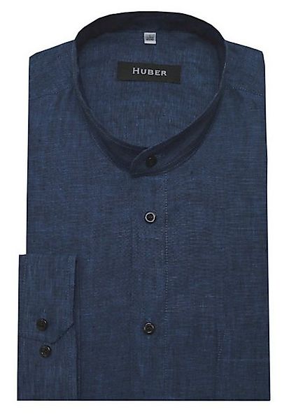 Huber Hemden Langarmhemd HU-0041 Stehkragen 100% günstig online kaufen