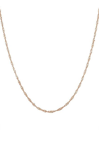 Hey Happiness Edelstahlkette in Singapur Optik, gedreht, Filigrane Basic Ha günstig online kaufen