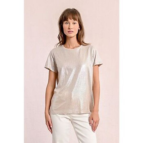 Molly Bracken  T-Shirts & Poloshirts TS103DP-BEIGE günstig online kaufen