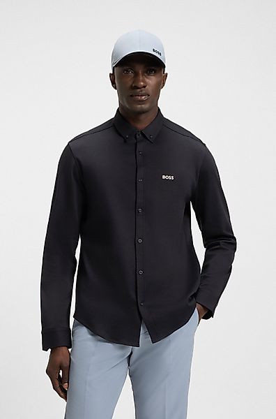 BOSS GREEN Langarmhemd "B Motion L", softe Baumwolle, Vier-Wege-Stretch, kn günstig online kaufen