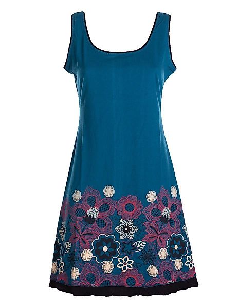 Vishes Tunikakleid Damen Longshirt-Kleid armlos Mini-Kleid günstig online kaufen